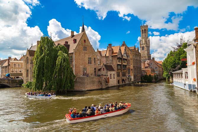 Bruges Guided or Audio Trip with Canal Cruise Option from Paris - Canal Cruise Option (April to October): Getting Bruges From the Water