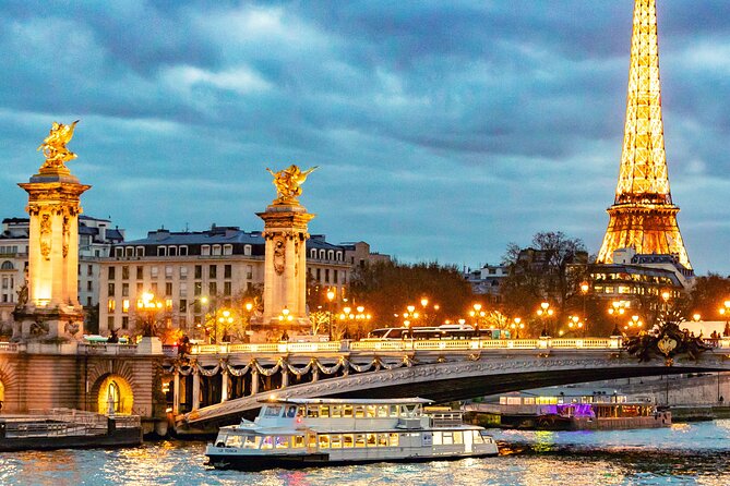 Dinner Cruise Prestige Check-out from the Eiffel Tower - Wine Pairings vs Drinks On Board: Plan Your Budget