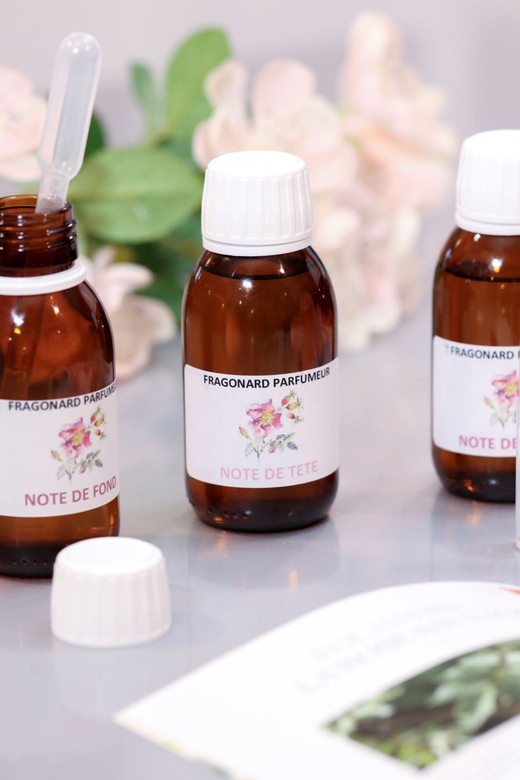 Fragonard Paris: Mini Perfume Workshop - The olfactory pyramid: how you go from sniffing to understanding