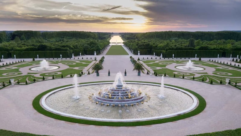 From Paris: Versailles Palace and Gardens with Transfer - Gardens by André Le Notre and the Musical Fountains Water Shows