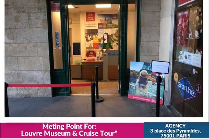 Louvre Museum and Seine River Cruise Tickets by e-mail - Louvre skip-the-line entry: QR pickup, security, and where you actually go