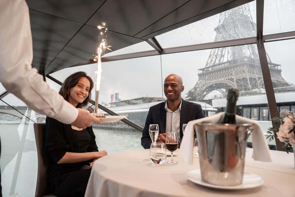 Paris: 4-Course Dinner Cruise on Seine River with Live Music - The Seine Sightseeing Route: From Orsay to Notre-Dame Area