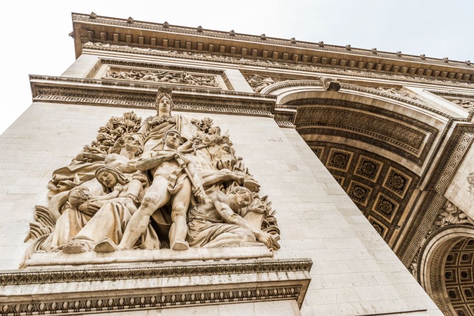 Paris: Arc de Triomphe Rooftop Tickets - Rooftop panoramas: how the city’s roads radiate from the arch
