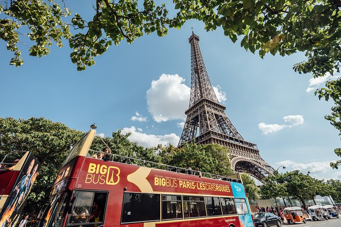 Paris Big Bus Hop-On Hop-Off Tour with Optional River Cruise - The Red Route makes Paris feel like a “one-trip” city