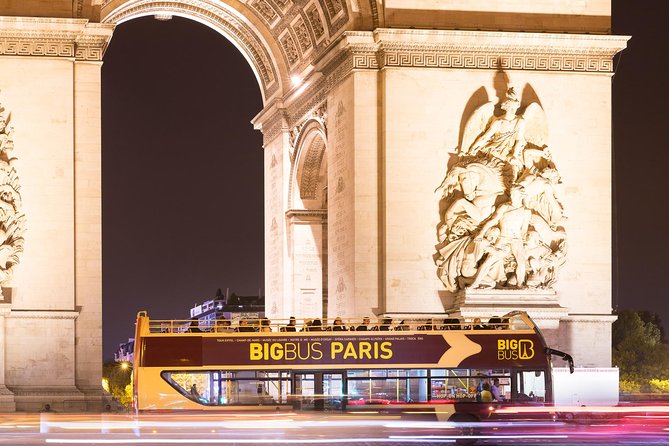 Paris Big Bus Open Top Panoramic Night Tour - Photo and comfort tips that actually make a difference
