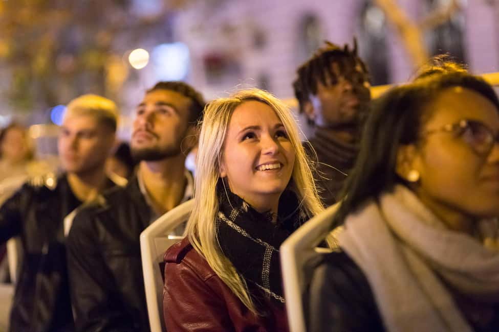 Paris: Big Bus Panoramic Night Tour by Open-Top Bus - What’s Included: Audio in 9 Languages, Souvenir Earbuds, and Onboard Wi‑Fi