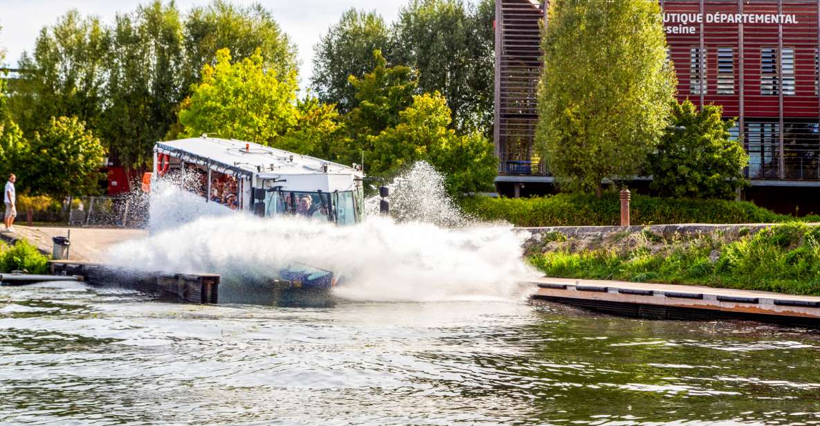 Paris: City and River Seine Tour on an Amphibious Bus - Key reasons this amphibious Paris tour feels different