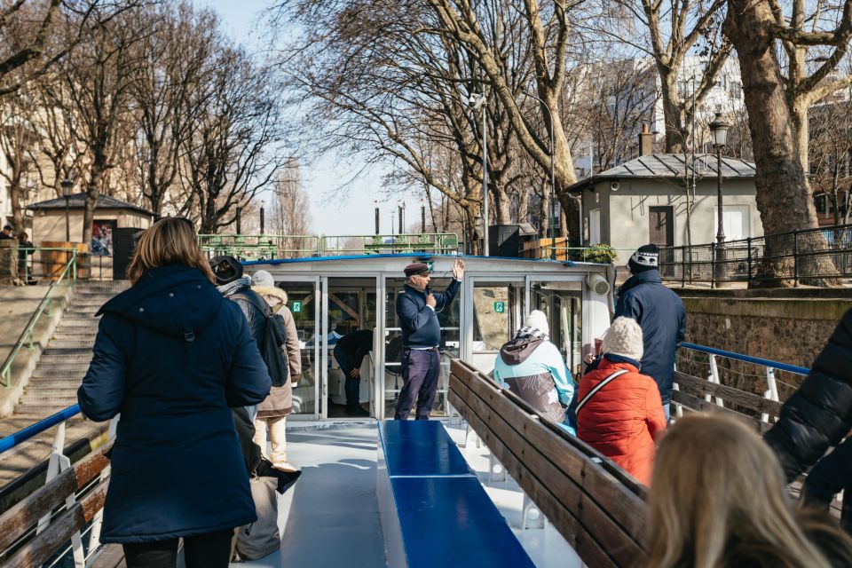 Paris: Cruise on the Saint-Martin Canal and the Seine River - Canal Saint-Martin: the “small Paris” you see between bridges