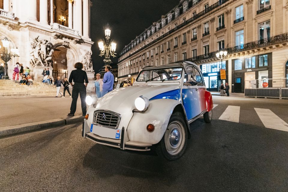 Paris: Discover Paris by Night in a Vintage Car with a Local - Comfort in a convertible: how to dress for Paris after dark