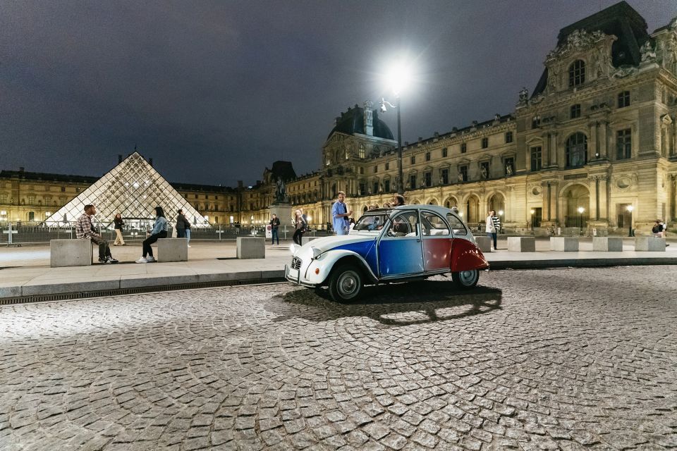 Paris: Discover Paris by Night in a Vintage Car with a Local - Price and value: what $81 per person really buys