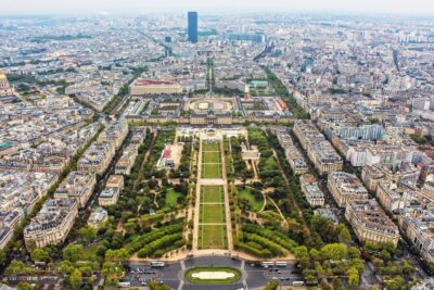 Paris: Eiffel Tower Stairs Climb to Level 2 & Summit Option - First floor: the 57-meter glass floor moment
