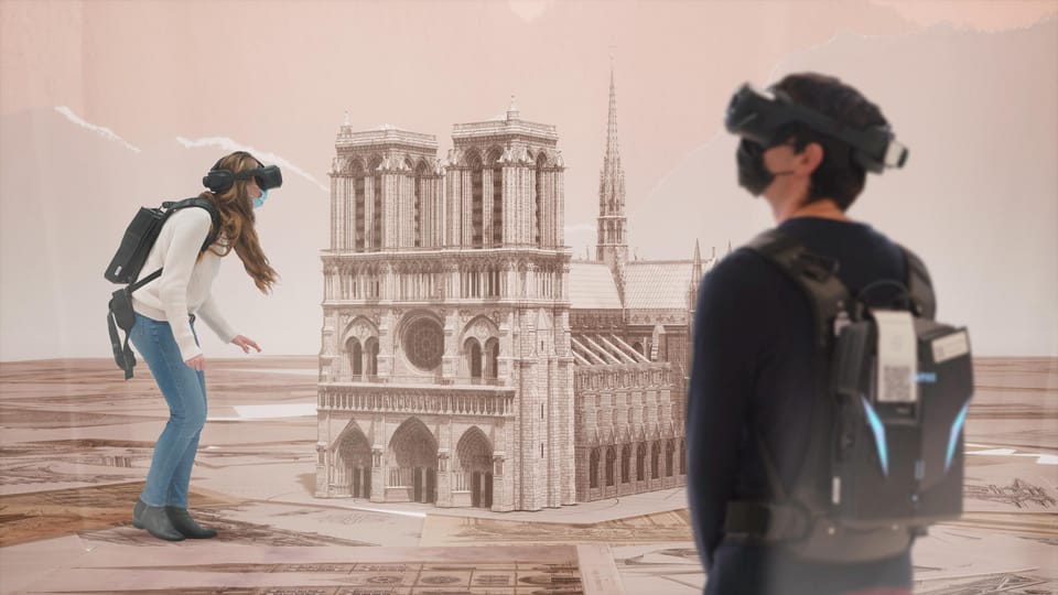Paris: Eternal Notre-Dame VR Experience Ticket - Using Eternal Notre-Dame as a smart pairing with a real cathedral visit