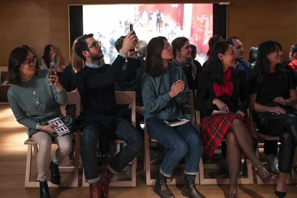 Paris: Fashion Show at Galeries Lafayette Haussmann - What happens during the 30-minute fashion show