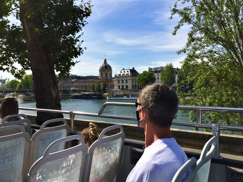 Paris: Hop-on Hop-off Bus Tour & Seine Cruise Bundle Tour - Seine Cruise Details: bridges, UNESCO riverbanks, and the Port de Suffren meetup