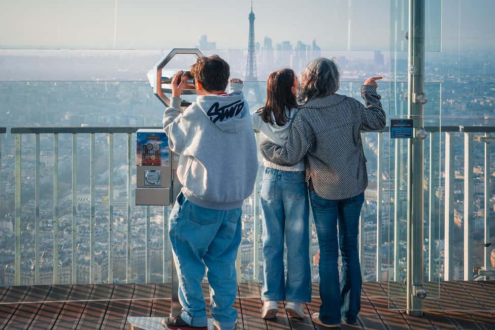 Paris: Montparnasse Tower Observation Deck Entry Ticket - Rooftop 360° Views: Framing Eiffel Tower Shots