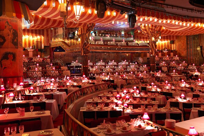 Paris Moulin Rouge 3-Courses Dinner with Wine and Show - Féerie: 100 performers, moving staircases, and cancan energy