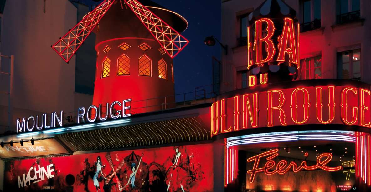 Paris: Moulin Rouge Cabaret Show Ticket with Champagne - Key Highlights You’ll Feel Immediately