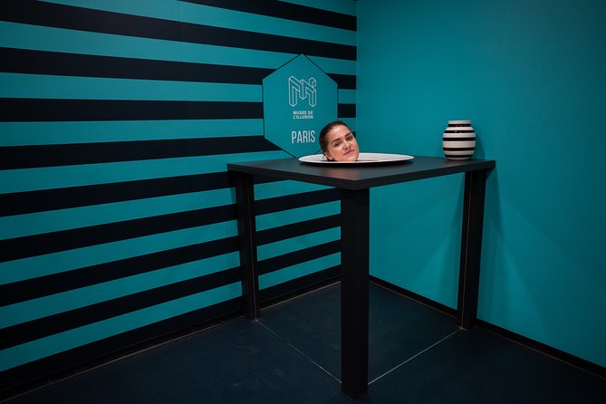 Paris Museum of Illusions Entry Ticket - Photo-Friendly Illusions: Vortex, Tilted Rooms, and the Head-Out Moment