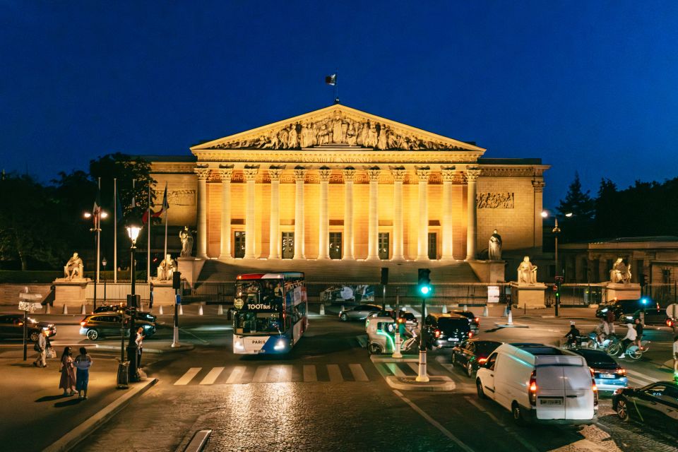 Paris: Night Bus Tour with Audioguide - A 2-Hour Loop Around Paris’ Night Highlights