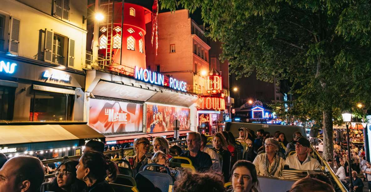 Paris: Night Bus Tour with Audioguide - Comfort on the Upper Deck: Weather, Seating, and Safety