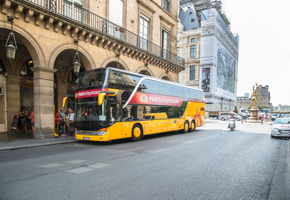 Paris: Openair Double Decker Bus Audio-Guided City Tour - Paris panoramic power: what this double-decker tour does best