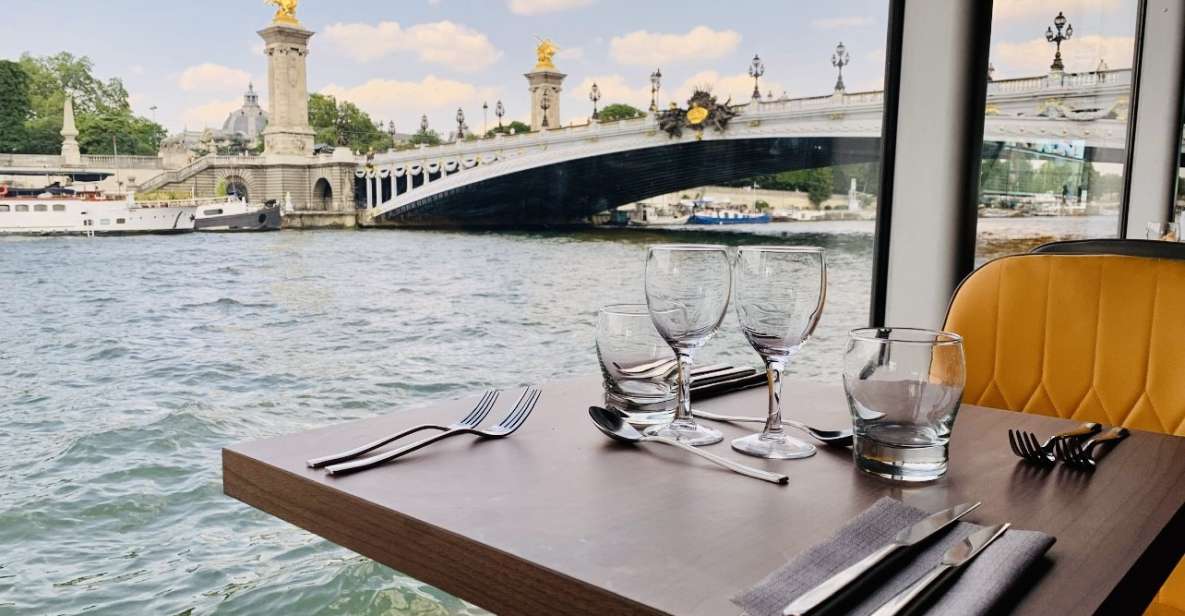 Paris: Seine River Bistronomic Dinner Cruise - Key points I’d bet on before you book