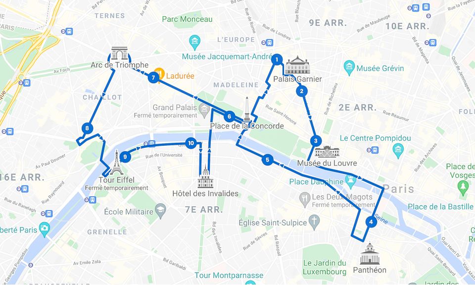Paris: Tootbus Hop-on Hop-off with optional river cruise - Free themed walking tours inside the app: Emily, Fashion, Eiffel Tower, Montmartre